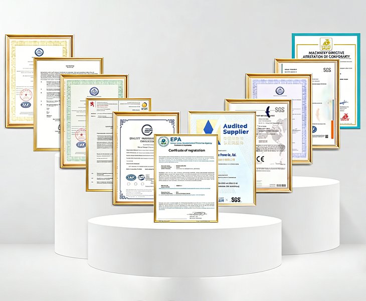 Certified Silent Generator for Global Customers' Trust