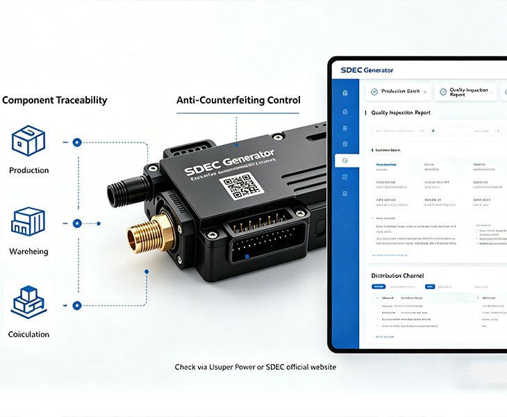 Component Traceability System for Your SDEC Generator