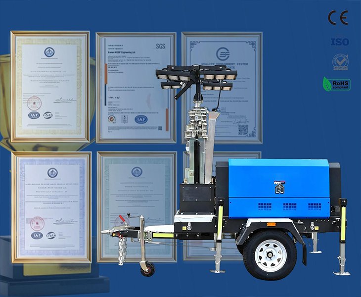 Global Certificate of Our Light Tower