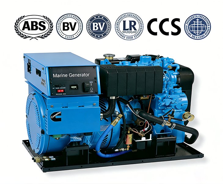 Global Maritime Certified Marine Generator