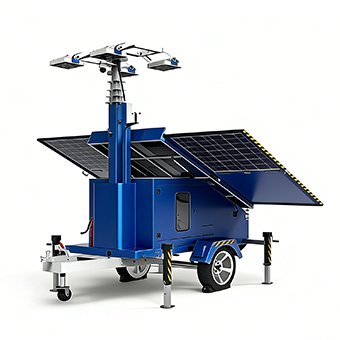 Hydraulic Solar Light Tower