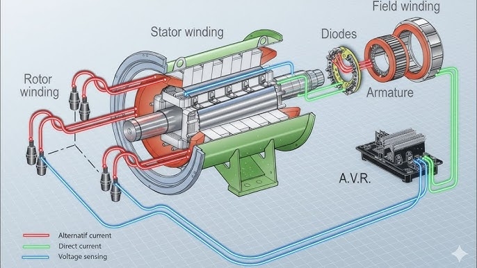 AVR Working Principle