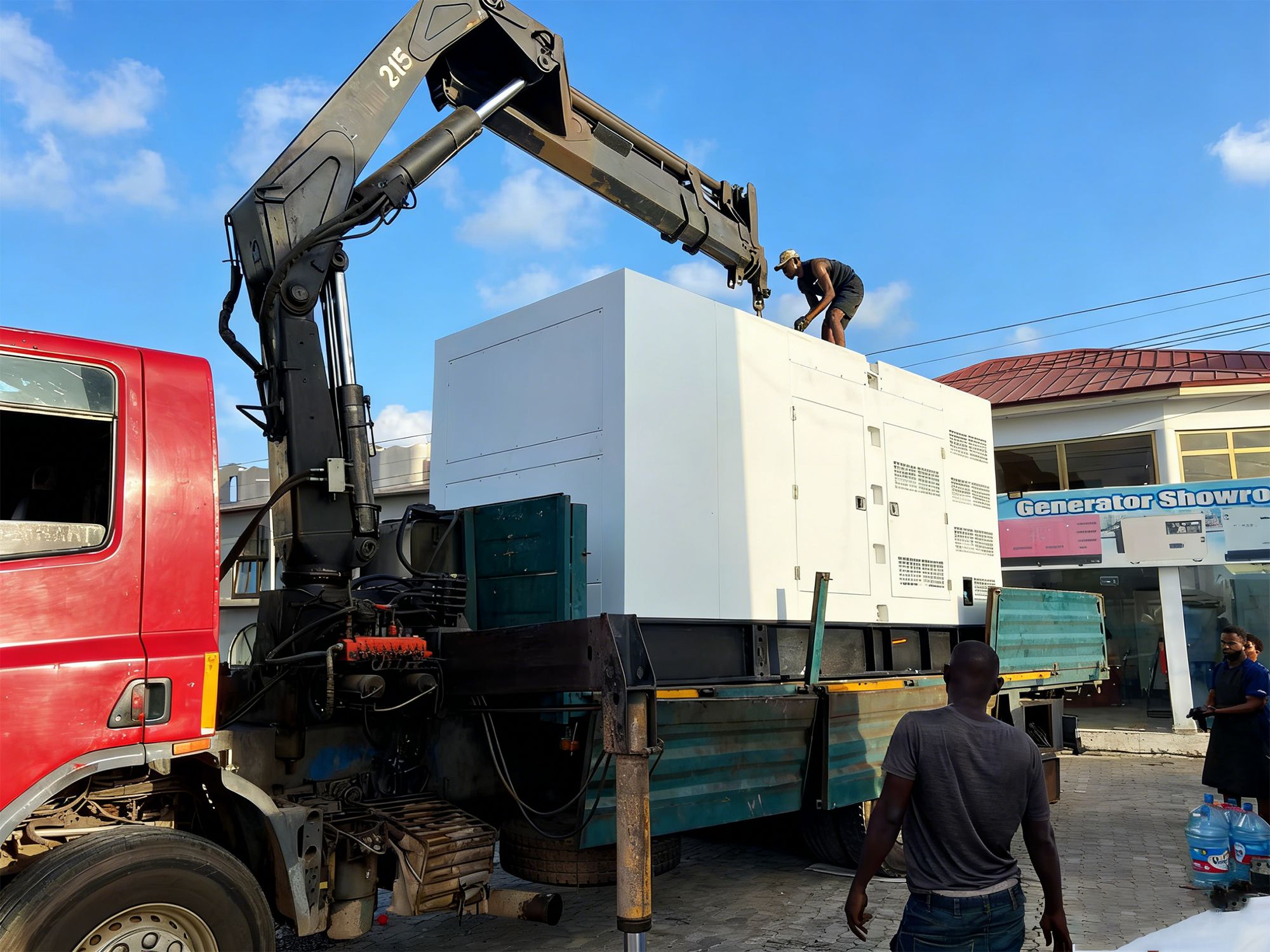Usuper Power Liquid-cooled Generators for Large-scale Construction & Mining Sites