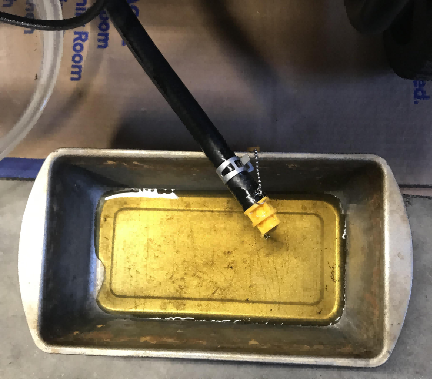 Drain the engine oil