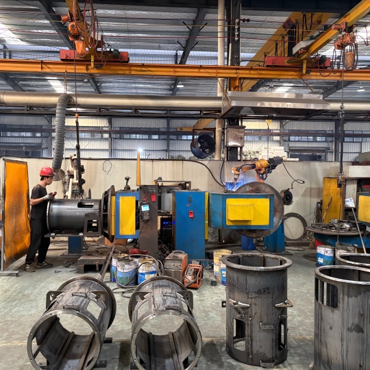 Production within the factory