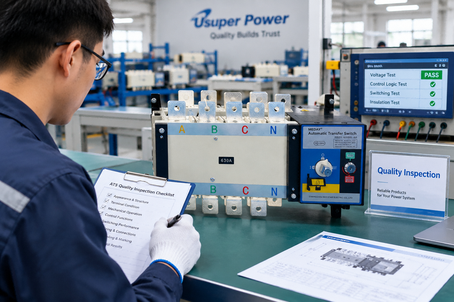 Quality inspection before leaving the factory