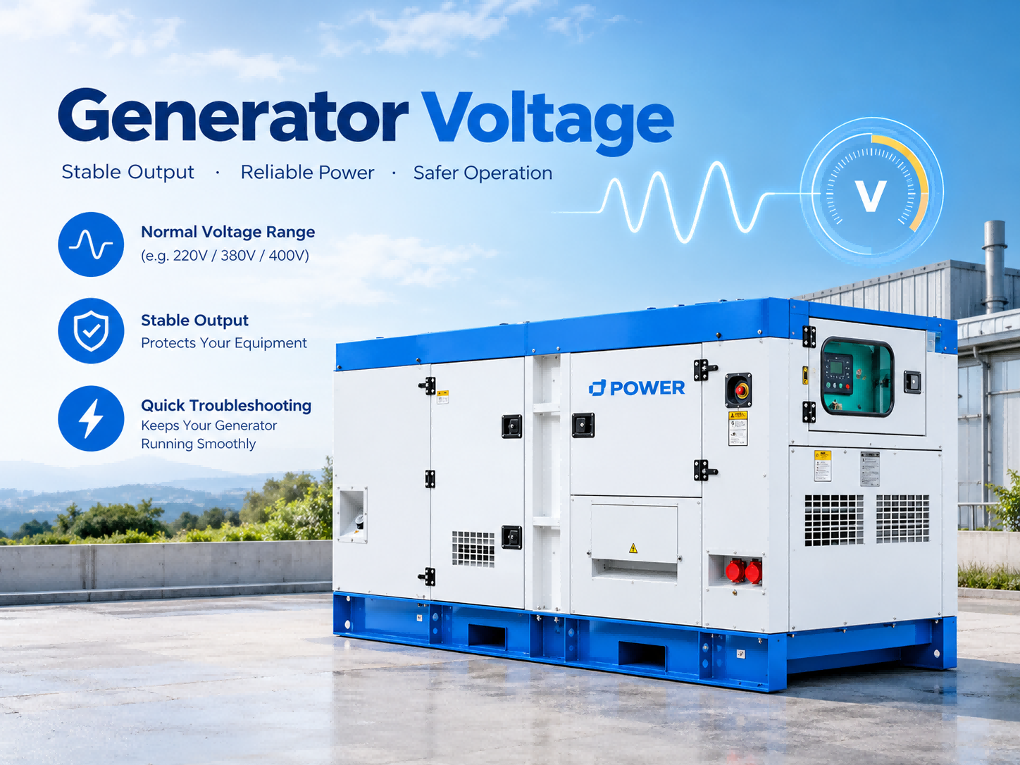 Generator Voltage: Normal Levels, Causes & Troubleshooting - Usuper Power